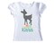 Baby Deer Personalized Girls Shirt - Short Sleeves - Long Sleeves product 1